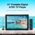 48% OFF,€105.99 14-inch DCV-T2 Digital TV Player,free shipping